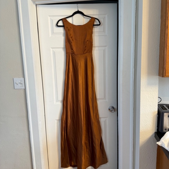 NEW! Six Stories Satin Formal Dress - Picture 3 of 6